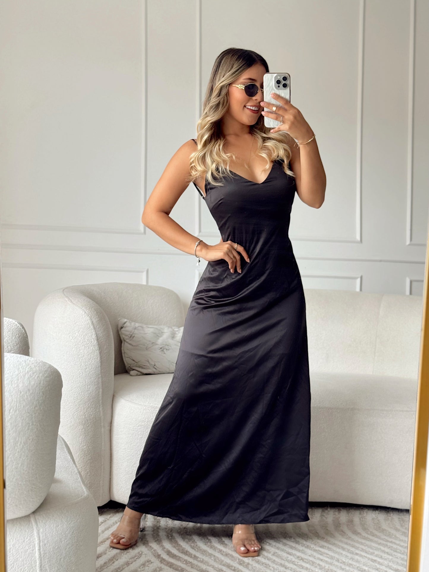 VESTIDO LARGO MUESTRA