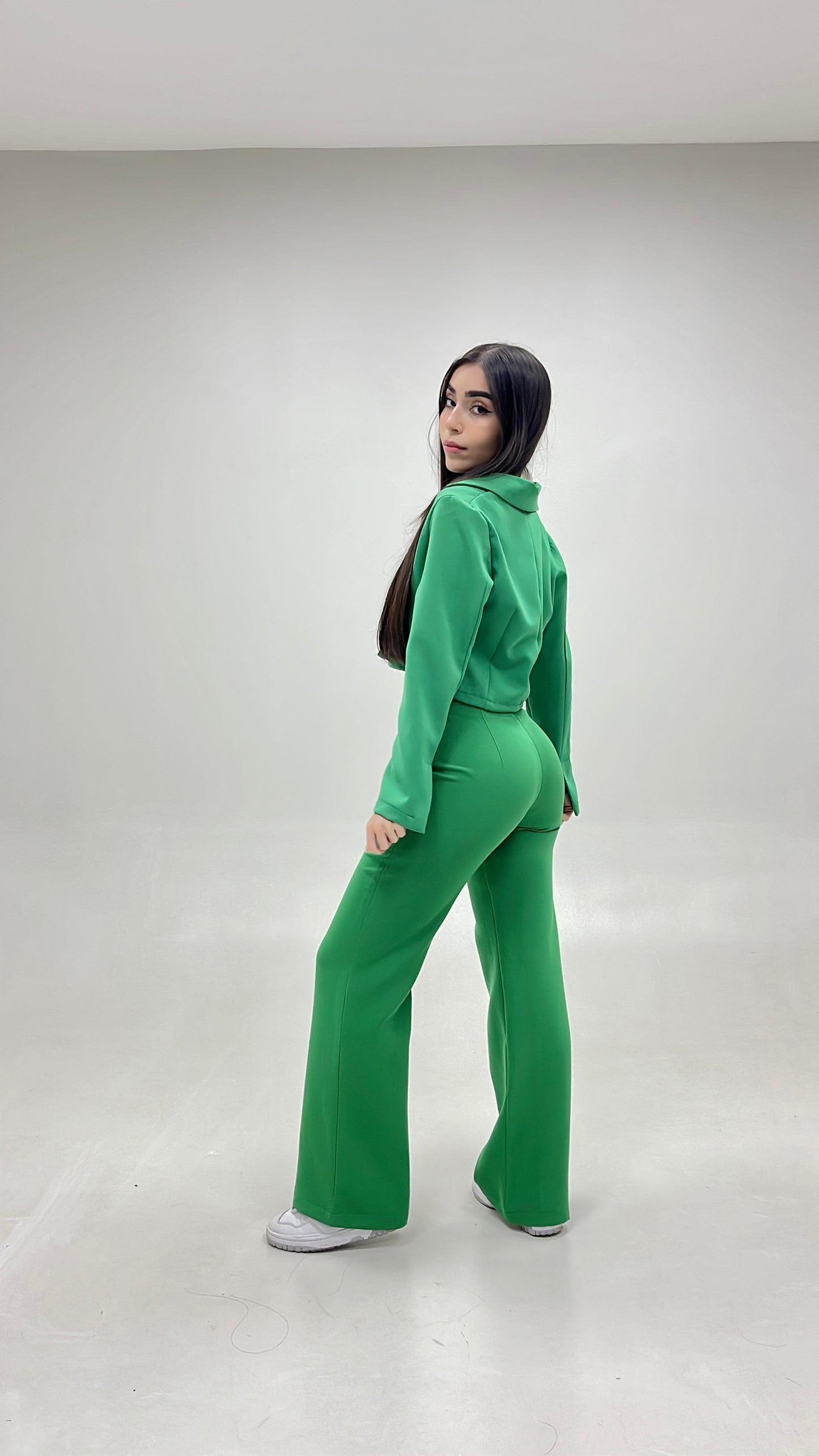 MINI BLAZER VERDE