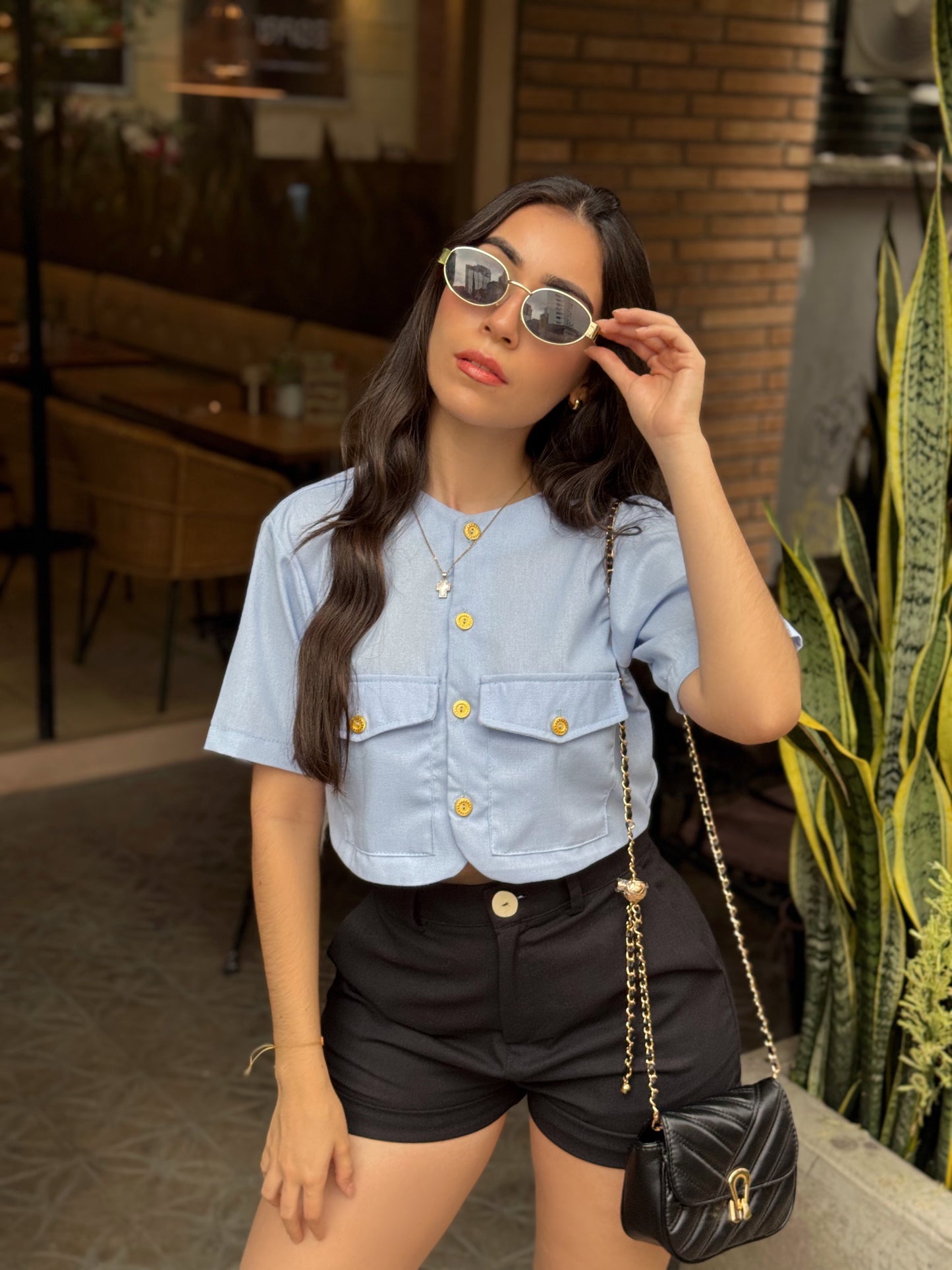 BLUSA PARIS AZUL