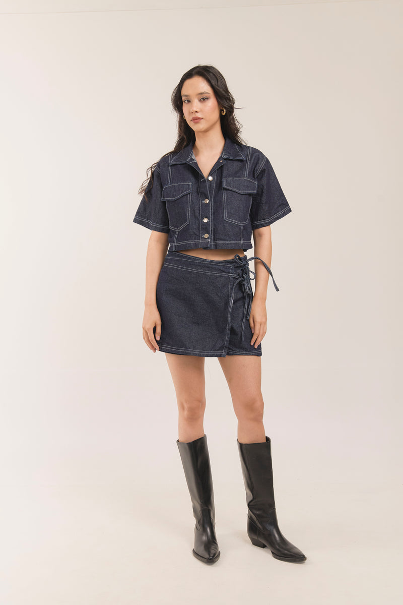 SET MOSCOW en azul oscuro