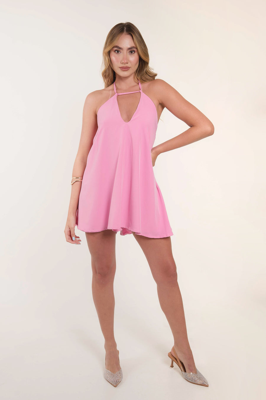 VESTIDO SUSURRO en rosa