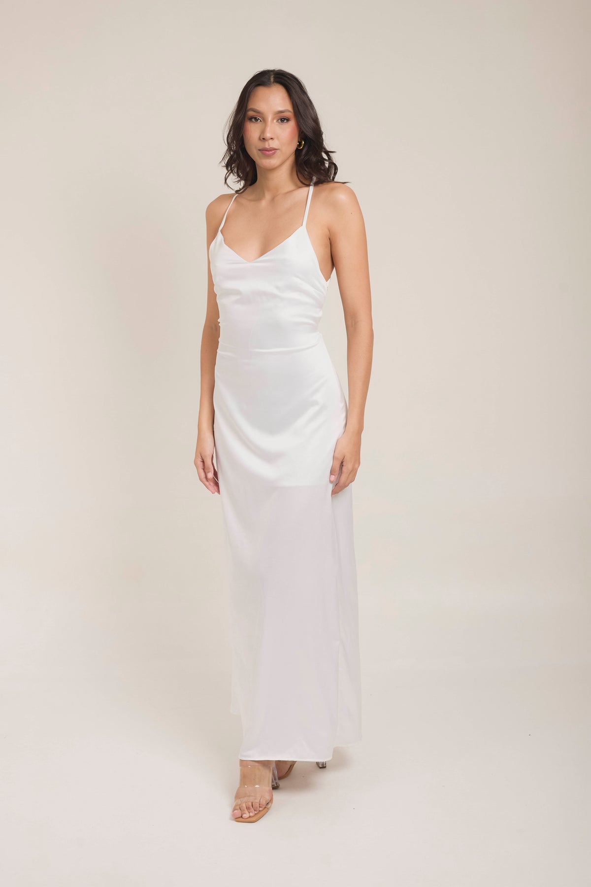 VESTIDO AMAPOLA en blanco