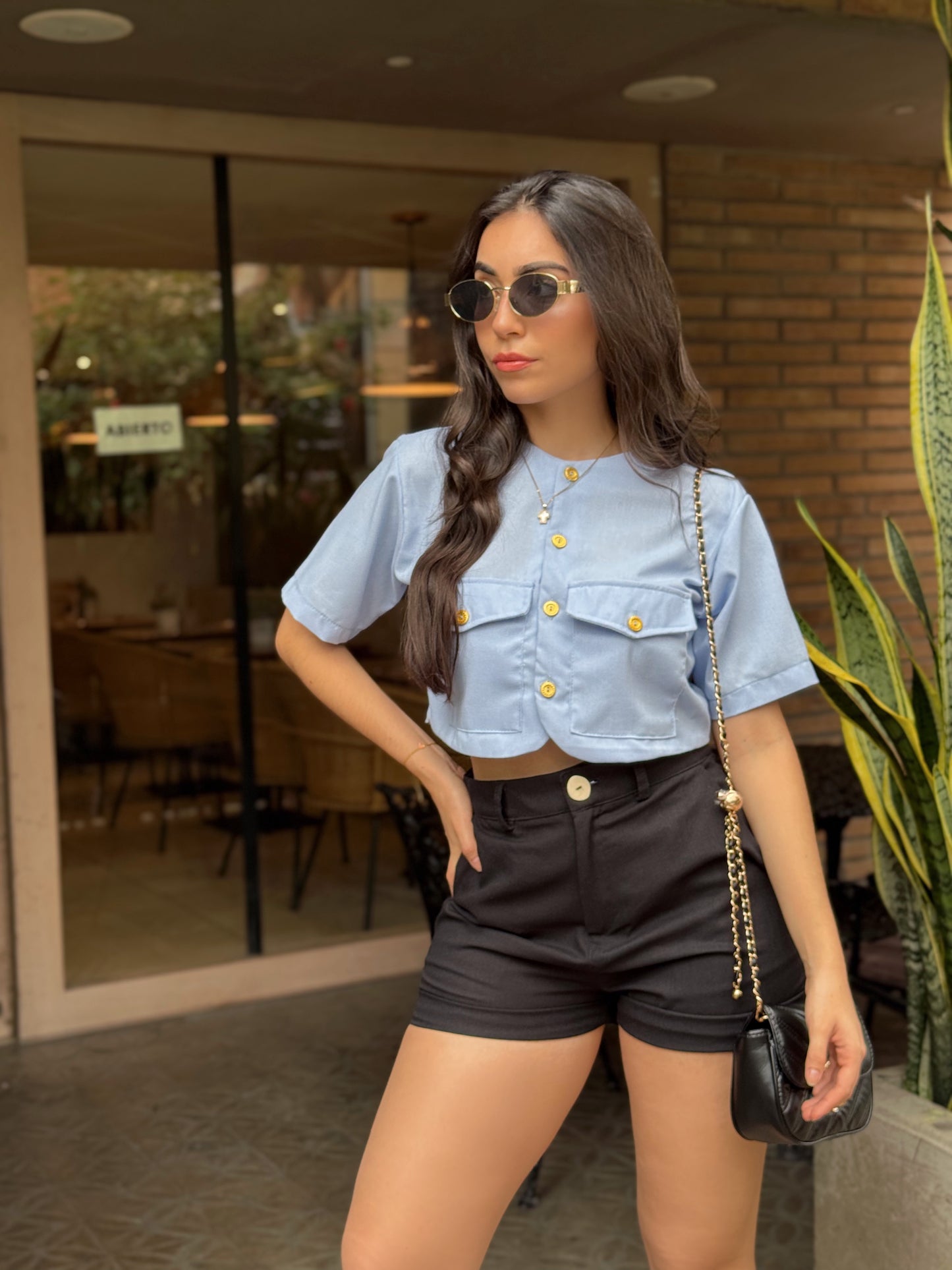BLUSA PARIS AZUL