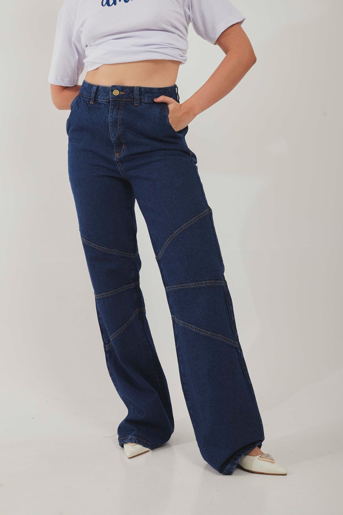 JEAN ARIES en azul oscuro