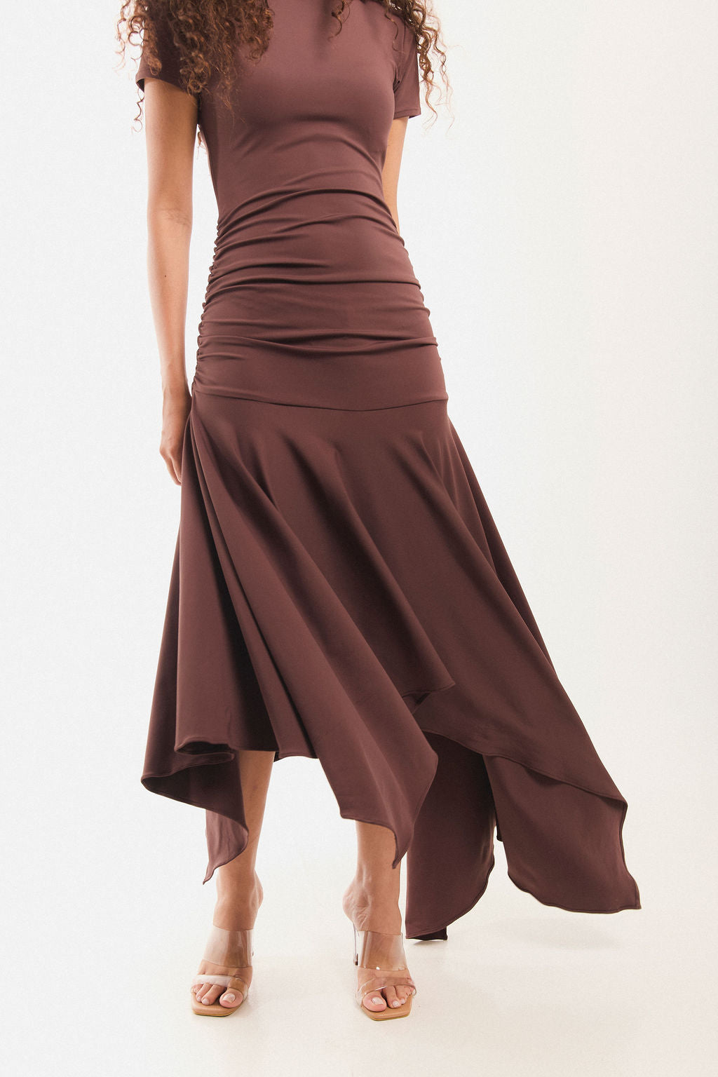 VESTIDO MONTAÑA en mocca