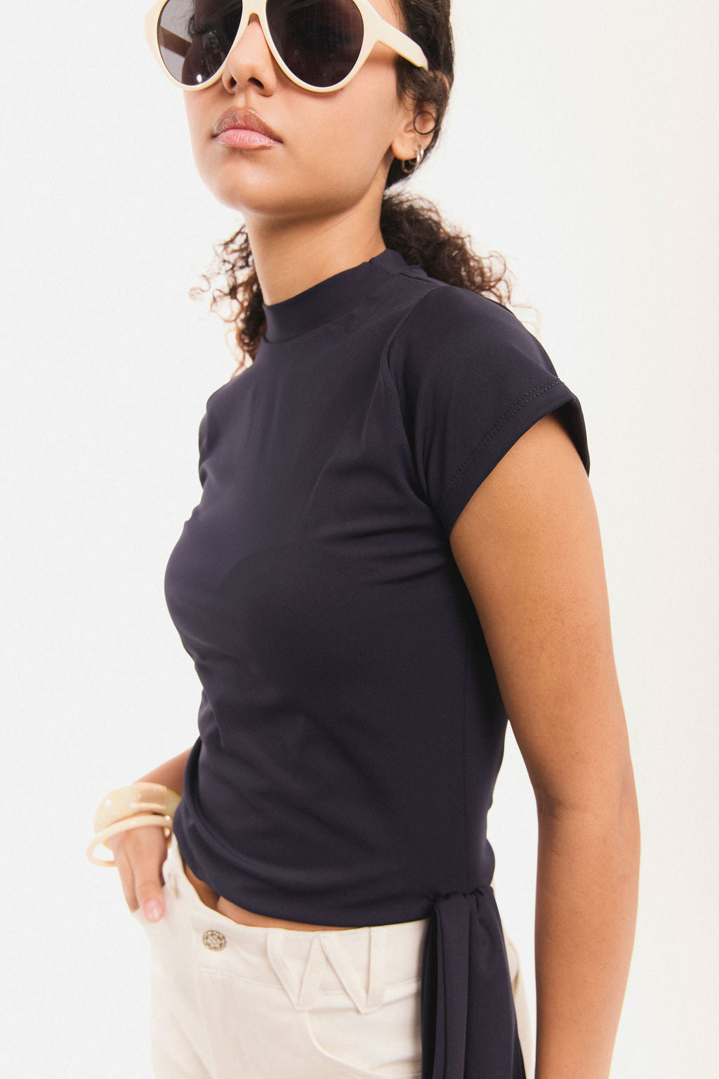 BLUSA ESTRELLA en azul oscuro