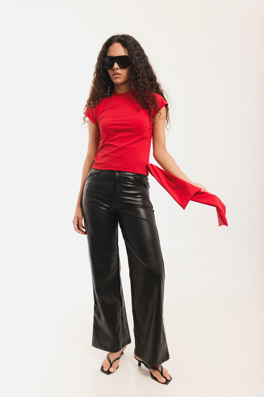 PANTALÓN CUERINA NOCHE en negro