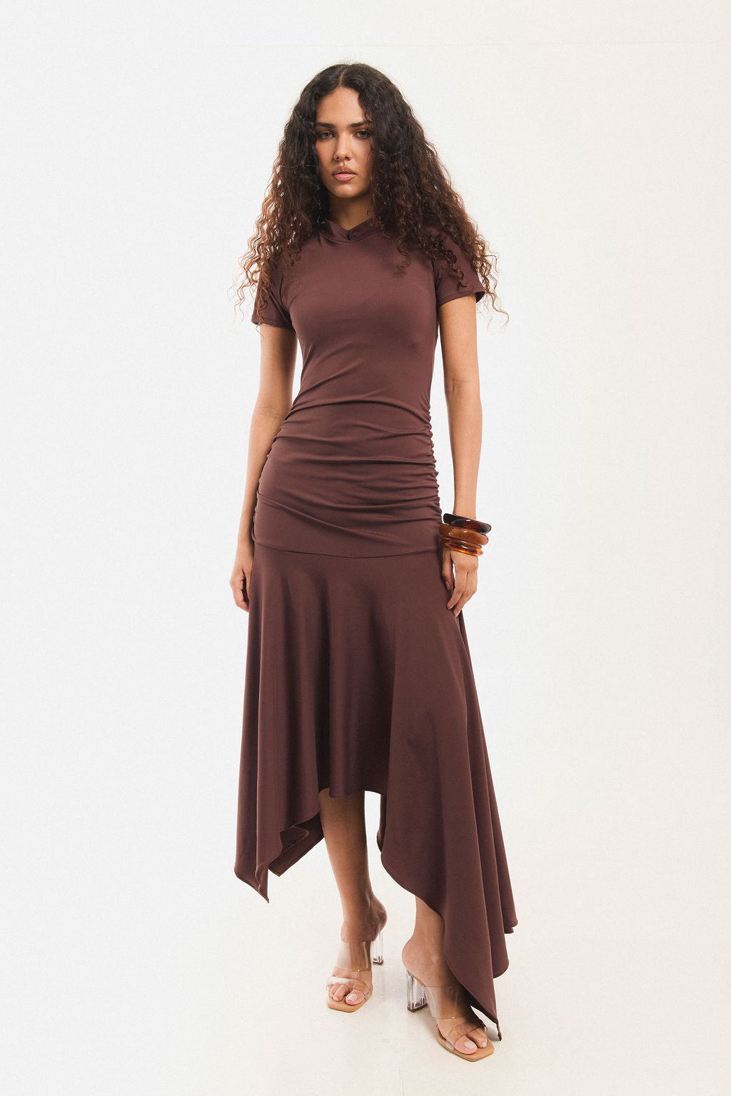 VESTIDO MONTAÑA en mocca