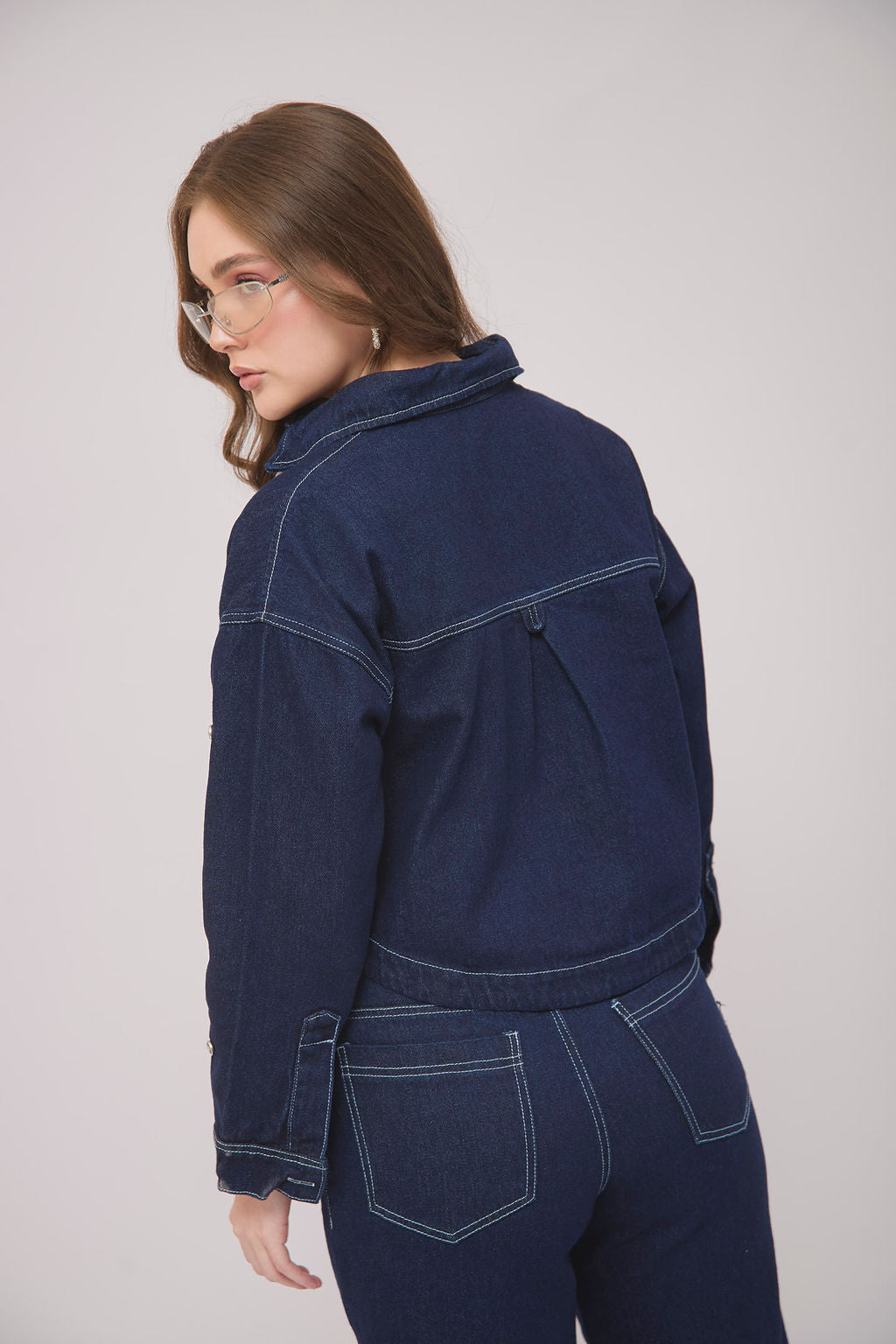CHAQUETA DENIM REFLEJO