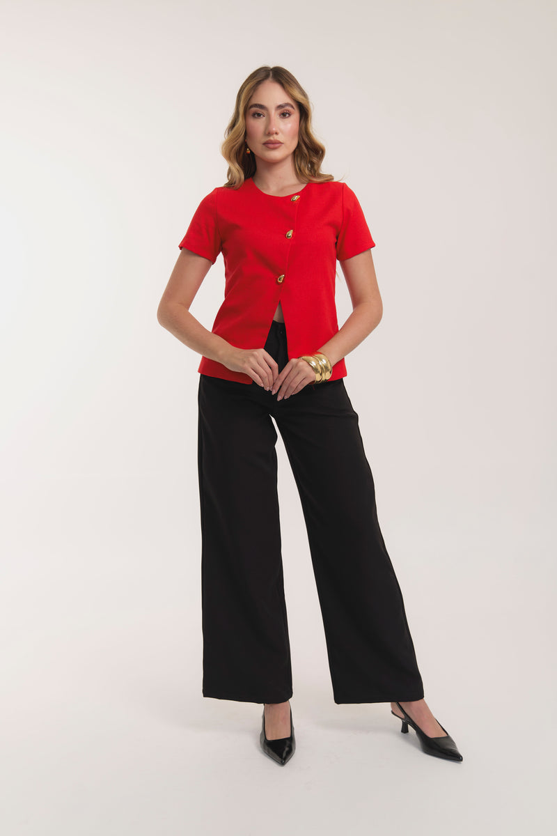 BLUSA TEQUILA en rojo