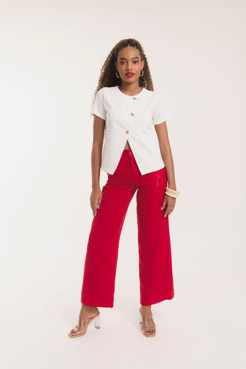 BLUSA TEQUILA en blanco