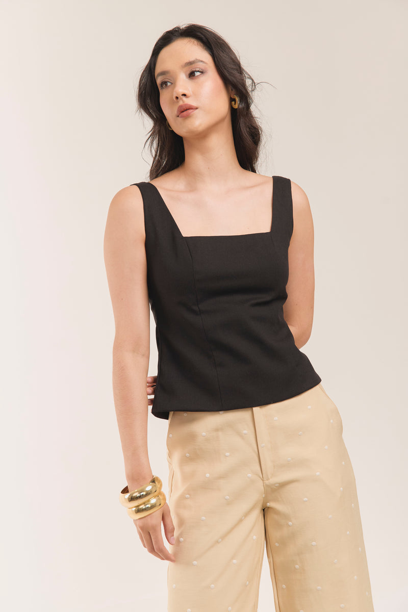 BLUSA GINEBRA en negro