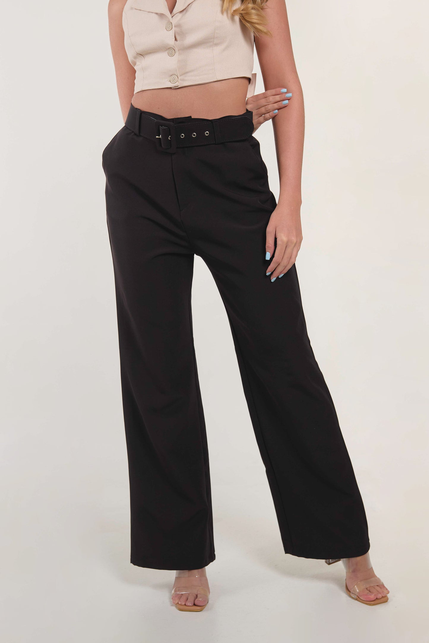 PANTALON CINTURON AURA