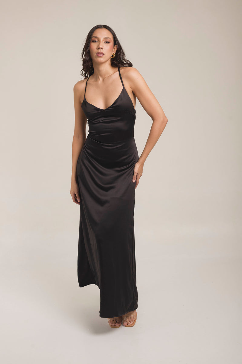 VESTIDO AMAPOLA en negro