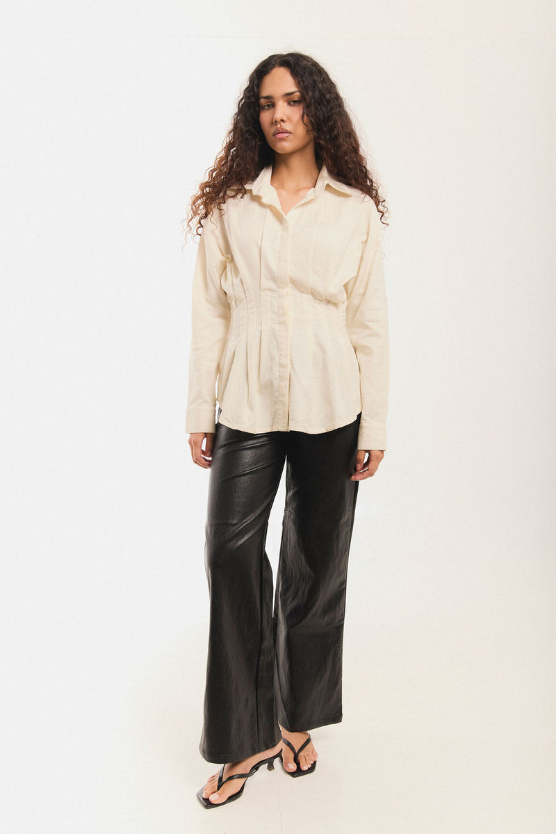 BLUSA COQUETA en marfil