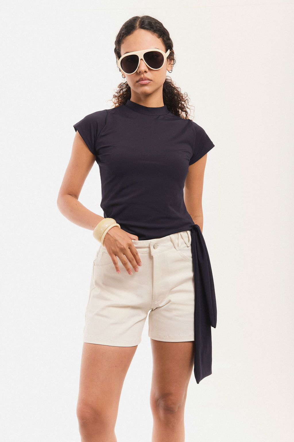 BLUSA ESTRELLA en azul oscuro