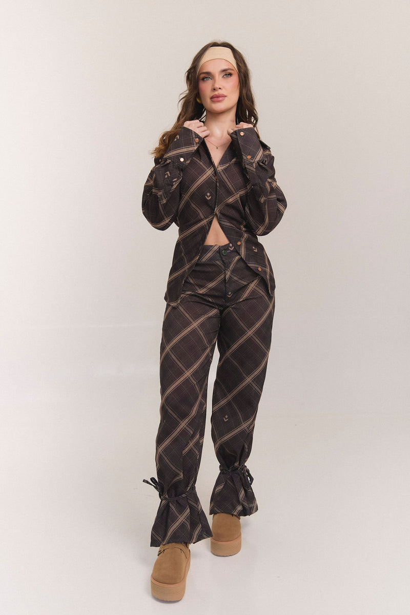 SET CUADROS LIBRES en tartan