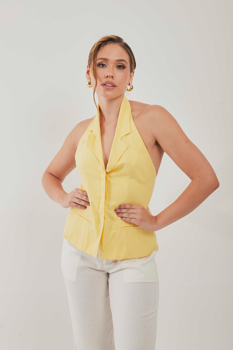 BLUSA AZUCENA en mantequilla