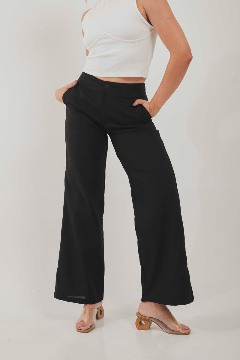 PANTALÓN ROBLE en negro